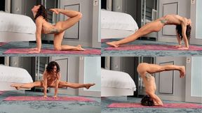 Motivational Floor Yoga with Goddess Wolfe (1080 MP4)