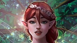 What a Legend #12 - Having Fun With Hottest Forest Fairy She Got Nice Boobs