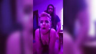 Punk cunt with mouth gets bent and breeded - more on fansly.