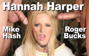 Hanna Harper & Mike Hash & Roger bucks BDSM BBG facial