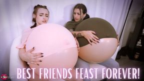 Best Friends Feast Forever! Ft Mia Hope And Rae - 4K