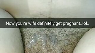 After that load your hotwife is getting pregnant for sure!