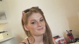 Red Haired barely legal Year Old Faye Reagan Poudned By Internet Stranger Dane Cross