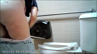 Shared by BadBoySluts - spy cam, hidden cam, american wc, pee, toilet spy