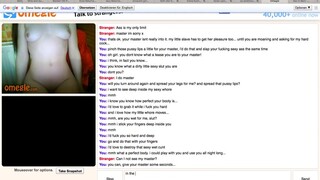 Shared by hornygirl78 - Young girl with master - Omegle