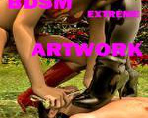 BDSM Extreme Artwork Pictures!