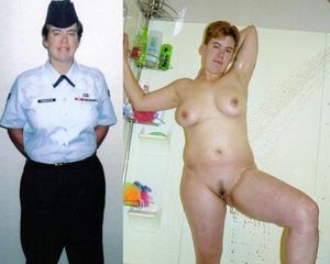 With &amp; Without Average Air Force Milf