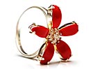 Jeweled Flower Ring