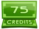 75 Credit Tip