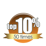 Top 10%, 50 Times