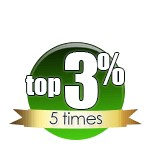 Top 3%, 5 Times
