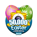 Easter 50,000 Credits