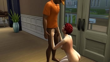 Milf Fuck The Delivery Man While Husband039 S Taking A Nap The Sims...