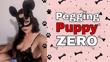 Femdom Pegging Puppy Zero Strap On Flr Male Slave Training Zero Miss Raven Dominatrix Humiliation...