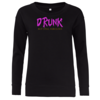 Motiv: Girlie Crew Sweatshirt - dirtybutnice - Drunk 