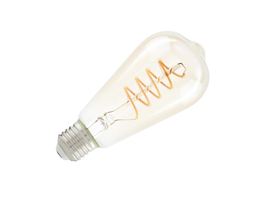 Ledlamp - E27 - 260 lm - Ovaal - Amber