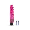 Jelly Supreme - Realistische Vibrator - Roze/Glitters