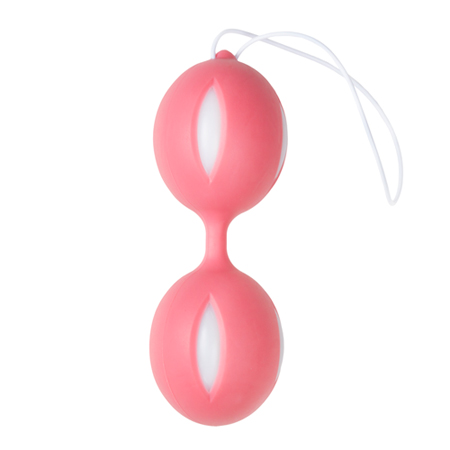 Wiggle Duo Vaginaballetjes - Roze/Wit