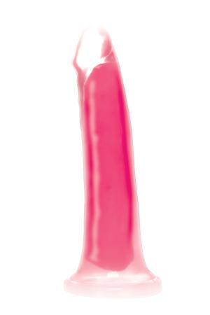 Glow in the dark Realistische Dildo - Roze