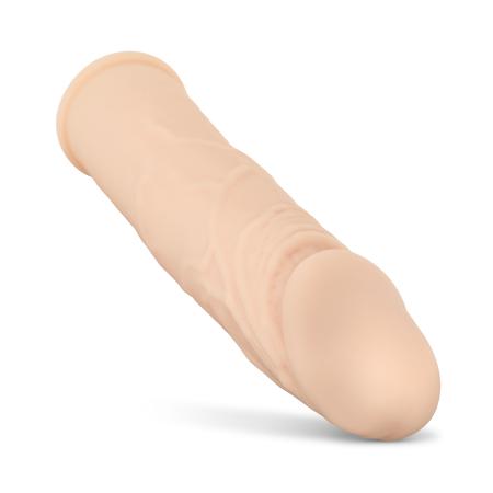 Verlengende Penis Sleeve - Beige