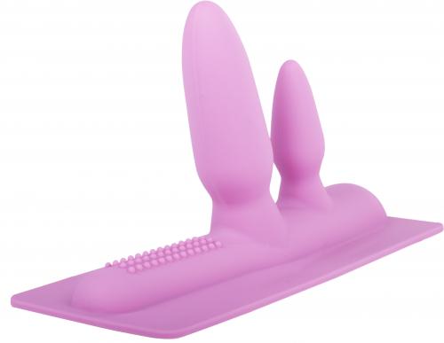 Motorbunny Double Penetration Opzetstuk - Roze