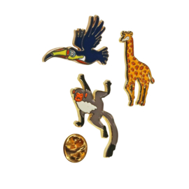 Pins - tropical - The Zoo