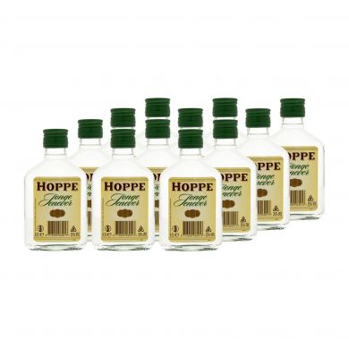 Hoppe Jonge Jenever Zakflacon 12x 0,2L (35% Vol.)