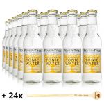 Fever Tree Premium Indian Tonic Water 24x0.2L + 24 stirrer