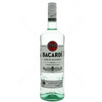 Bacardi Carta Blanca Rum 1L (37,5% Vol.) mit Gravur