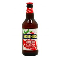 Brothers Cider Strawberry Cream 0,5L (4% Vol.)