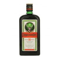 Jägermeister + 2 grüne Shot Becher 0,7L (35% Vol.)