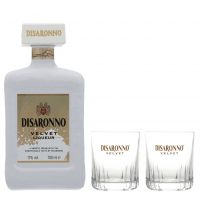 Disaronno Velvet + 2 Gläser 0,7L (17% Vol.)