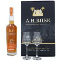 A.H. Riise XO Reserve Superior Cask + 2 Gläser 0,7L (40% Vol.)