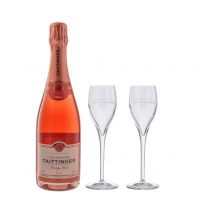 Taittinger Brut Prestige Rosé + 2 Gläser 0,75L (12,5% Vol.)