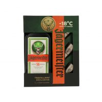 Jägermeister 1,0L (35% Vol.) + 3 Shot Gläser