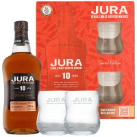 Isle Of Jura 10 Years + 2 Glasses 0,7L (40% Vol.)