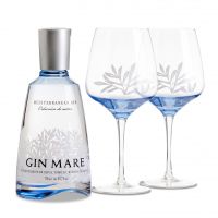 Gin Mare 0,7L (42,7% Vol.) + 2x Copa-Glas (600ml)