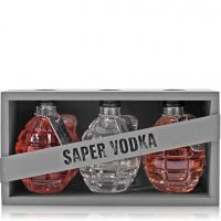Saper Vodka Set 3x0,2L (40% Vol.)