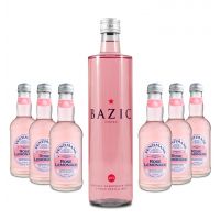 Bazic Vodka Pink Edition 0,7L (40% Vol.) + Fentimans Rose Lemonade