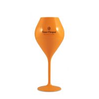 Veuve Clicquot Champagner-Ballonglas (Acryl)(orange)