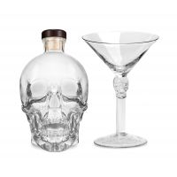 Crystal Head Vodka 0,7L (40% Vol.) + 1 Martiniglas