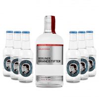 Berliner Brandstifter Vodka + 6x Thomas Henry Soda 0,2L