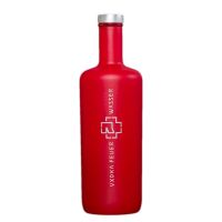 Rammstein Vodka 0,7L Feuer & Wasser 2020 Edition Rot (40% Vol.) mit Gravur