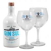Gin Sul 0,5L (43% Vol.) + 2 Gin Sul Gläser