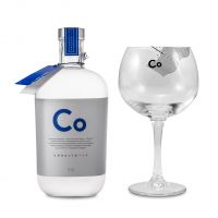 Cobalto 17 Gin 0,7L (40% Vol.) + 1 Glas