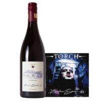 Torch's Blauer Samt Wein Set Blauer Spätburgunder 0,75L (13,5% Vol.) + Torch CD