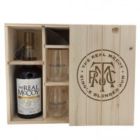 The Real McCoy 12 YO Prohibition Tradition Limited Edition 0,7L (50% Vol.) in Holzbox + 2 Gläser