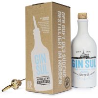 Gin Sul Hausbarset (Gin Sul 0,5L 43% Vol. + Ausgießer + Karton)