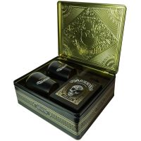 Amuerte Coca Leaf Gin Black Edition 0,7L (43% Vol.) Giftbox mit 2 Gläsern