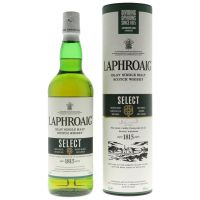 Laphroaig Select Whisky 0,7L (40% Vol.) + Mug + Flat Cap / Schiebermütze